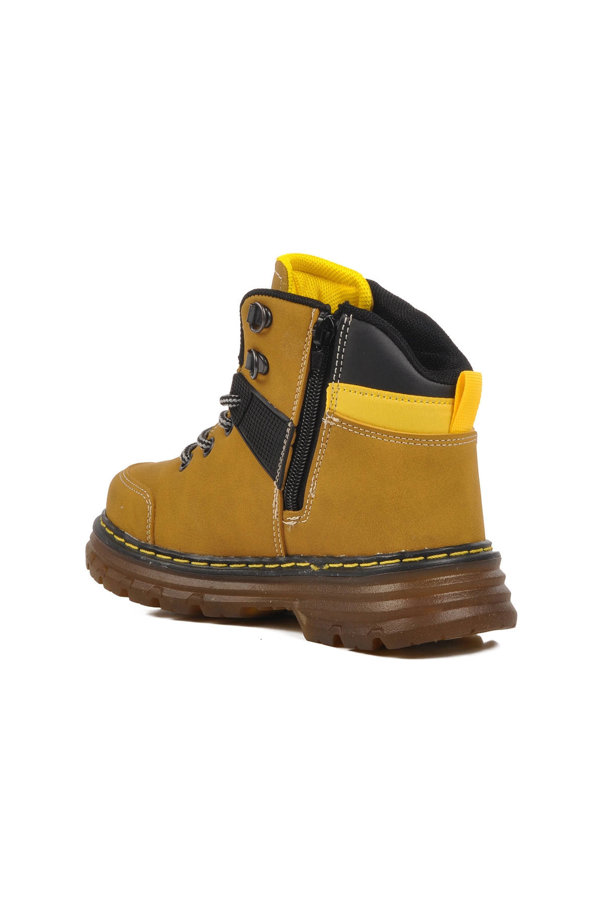 Aspor Sarı Fermuarlı Unisex Çocuk Bot - Görsel 5
