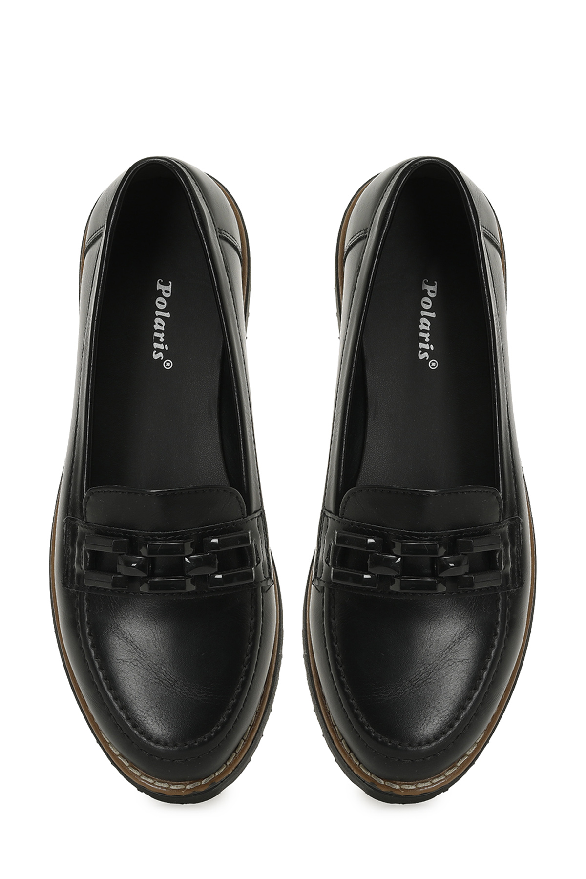 324016.Z 5PR Siyah Kadın Loafer - Görsel 5