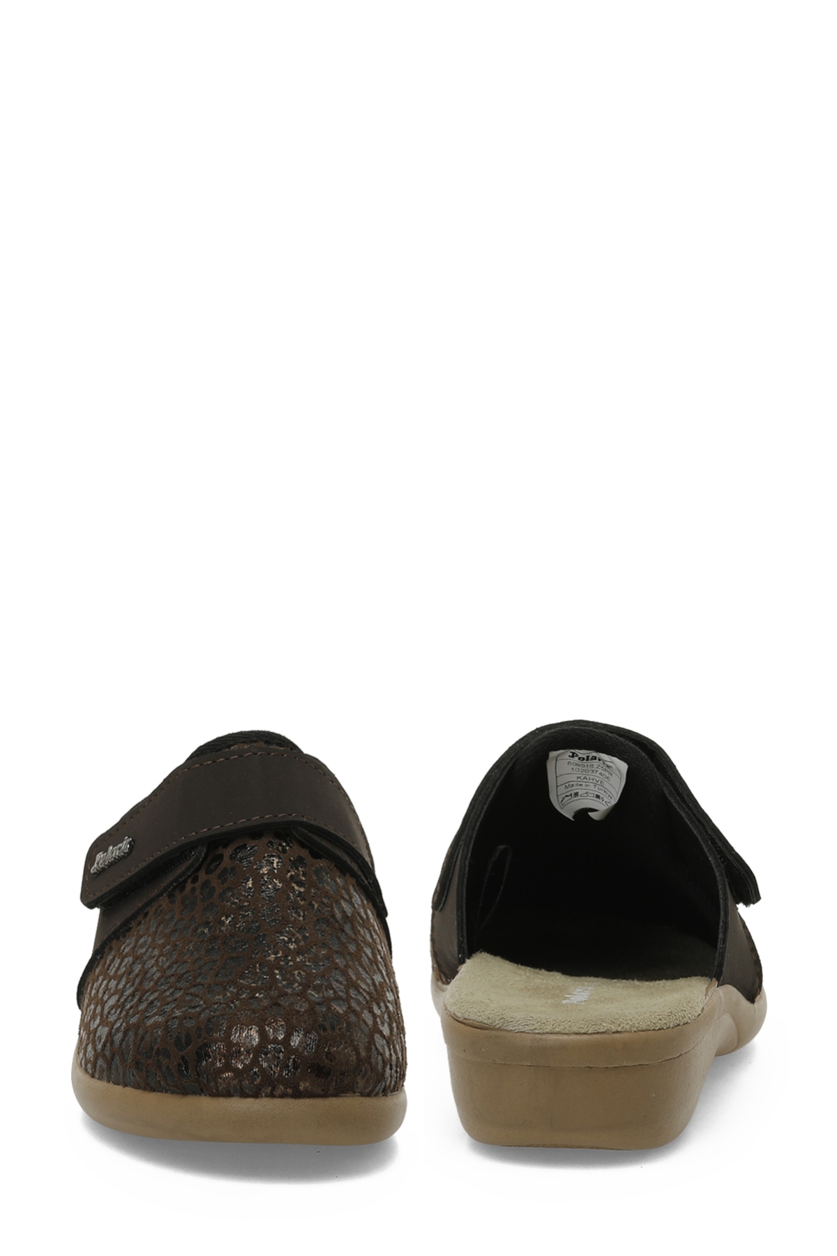 609016.Z5PR Kahverengi Kadın Ev Terliği - Görsel 6