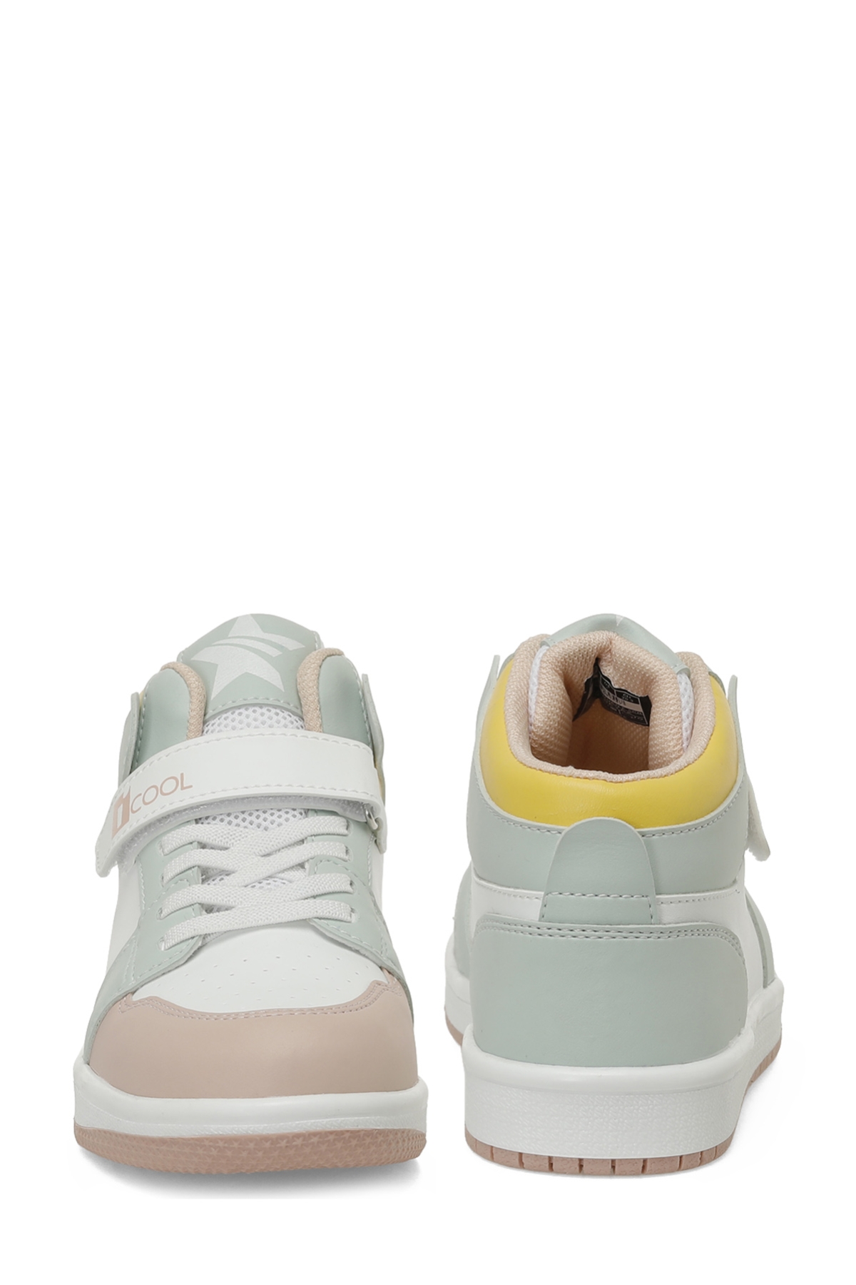 CORDEN F 5PR Beyaz Kız Çocuk High Sneaker - Görsel 6