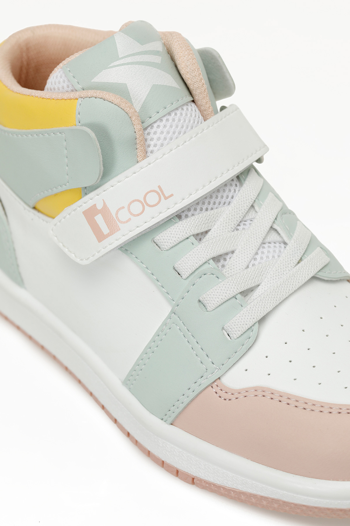 CORDEN F 5PR Beyaz Kız Çocuk High Sneaker - Görsel 8