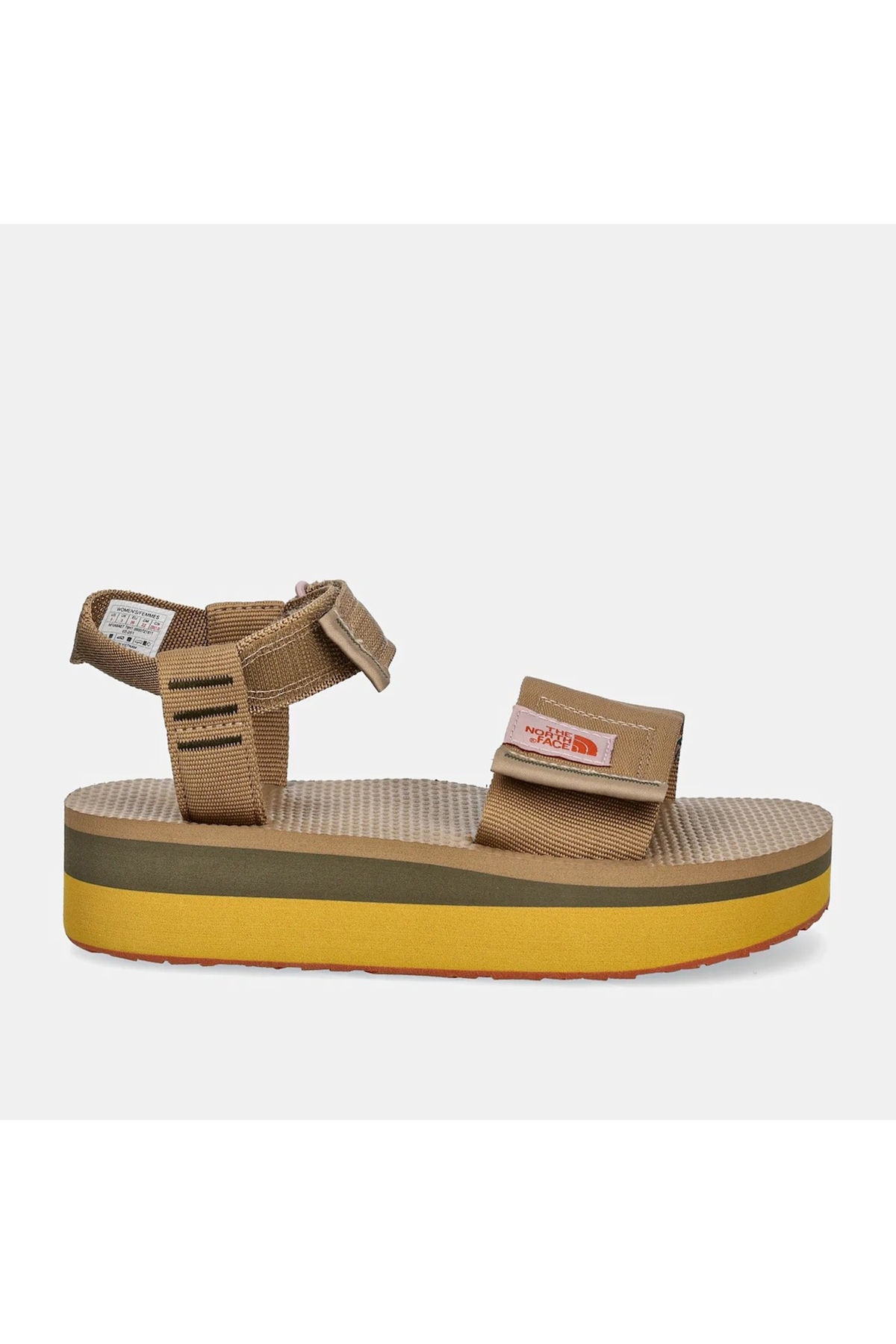 Skeena Platform Kadın Kahverengi Sandalet - Görsel 2