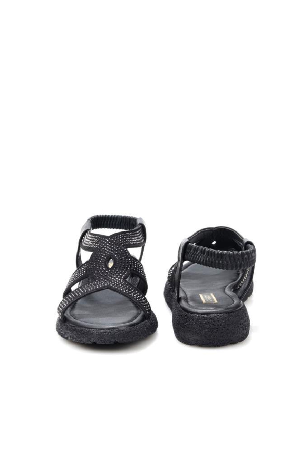 Pisagor Ps-32360 Kadın Günlük Taşlı Sandalet - Görsel 5