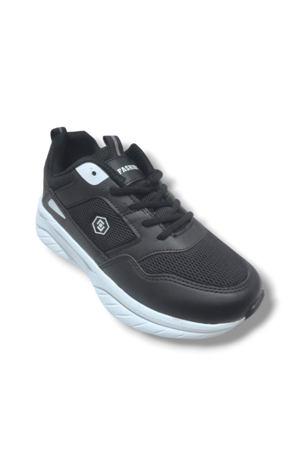 2110-25 Deri Anorak Anatomik Sneaker Siyah Beyaz 36-40 - Görsel 2