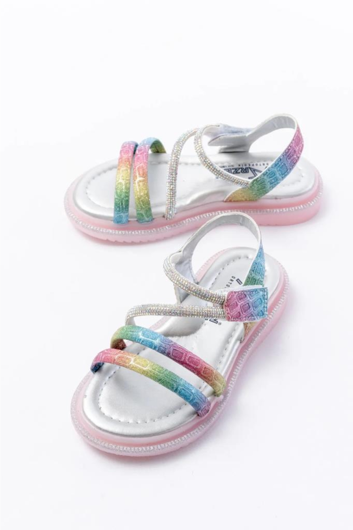 Arzen 03225 Ortopedik Kız Çocuk Sandalet - Görsel 4