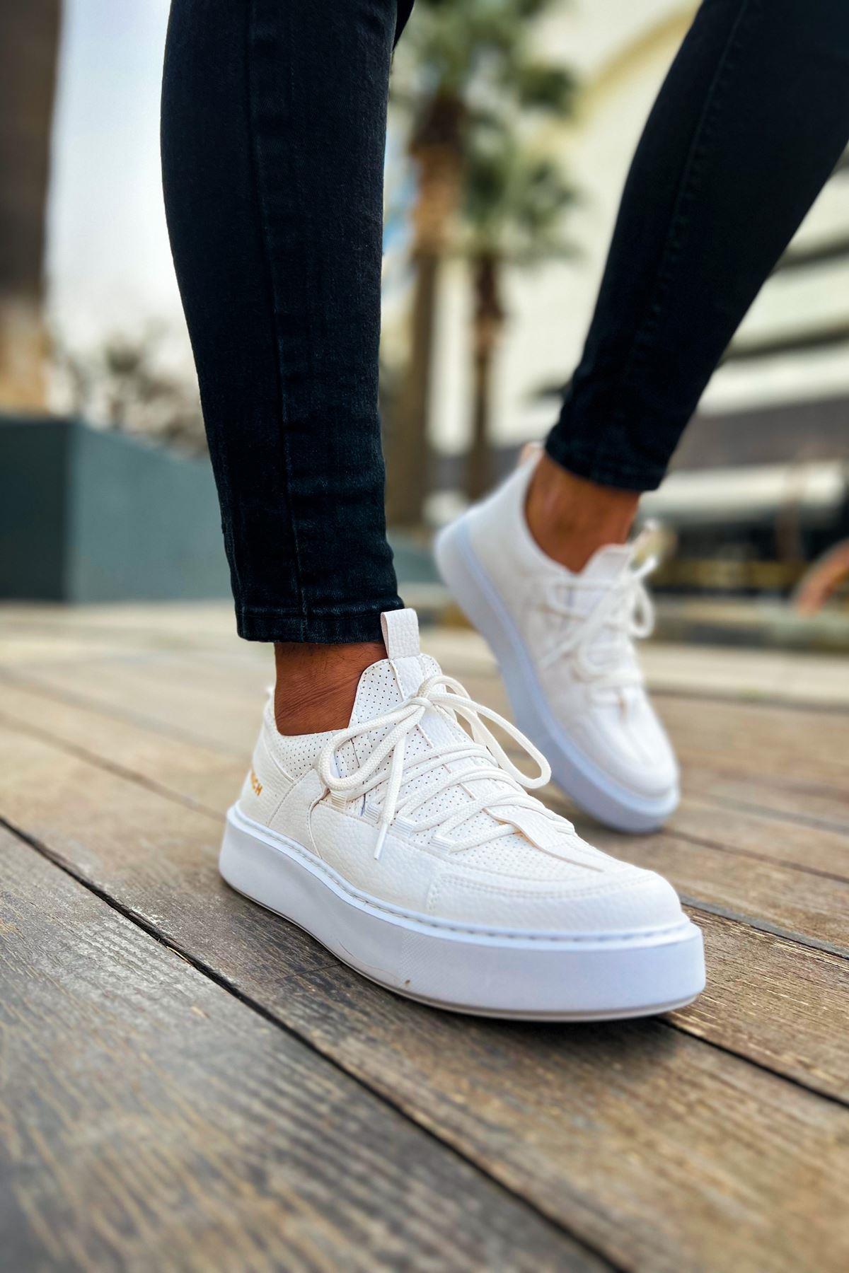 Saturn Beyaz Erkek Ayakkabı - Görsel 2