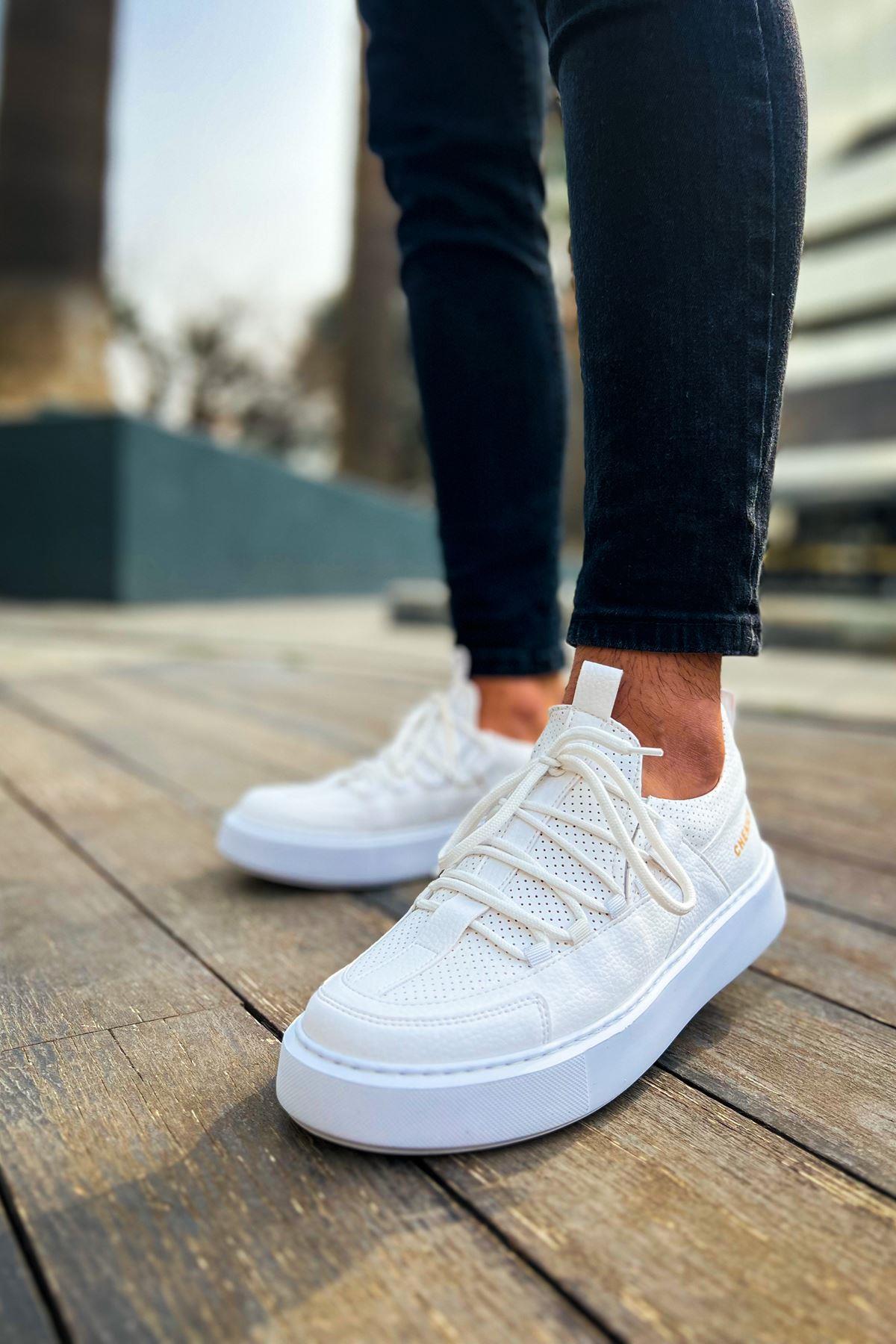 Saturn Beyaz Erkek Ayakkabı - Görsel 3