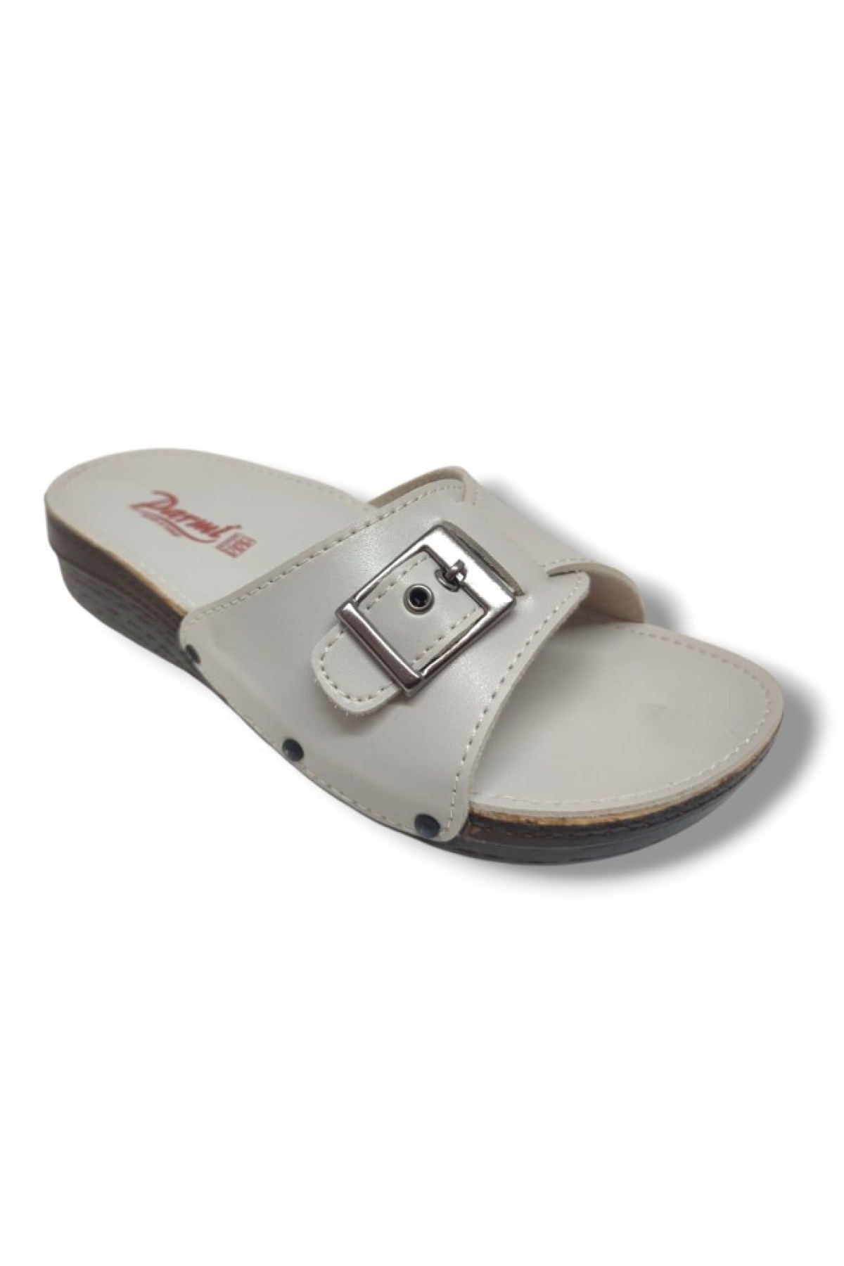 Parmi 14701-25 Deri Anatomik Tek Bant Kadın Terlik - Görsel 2