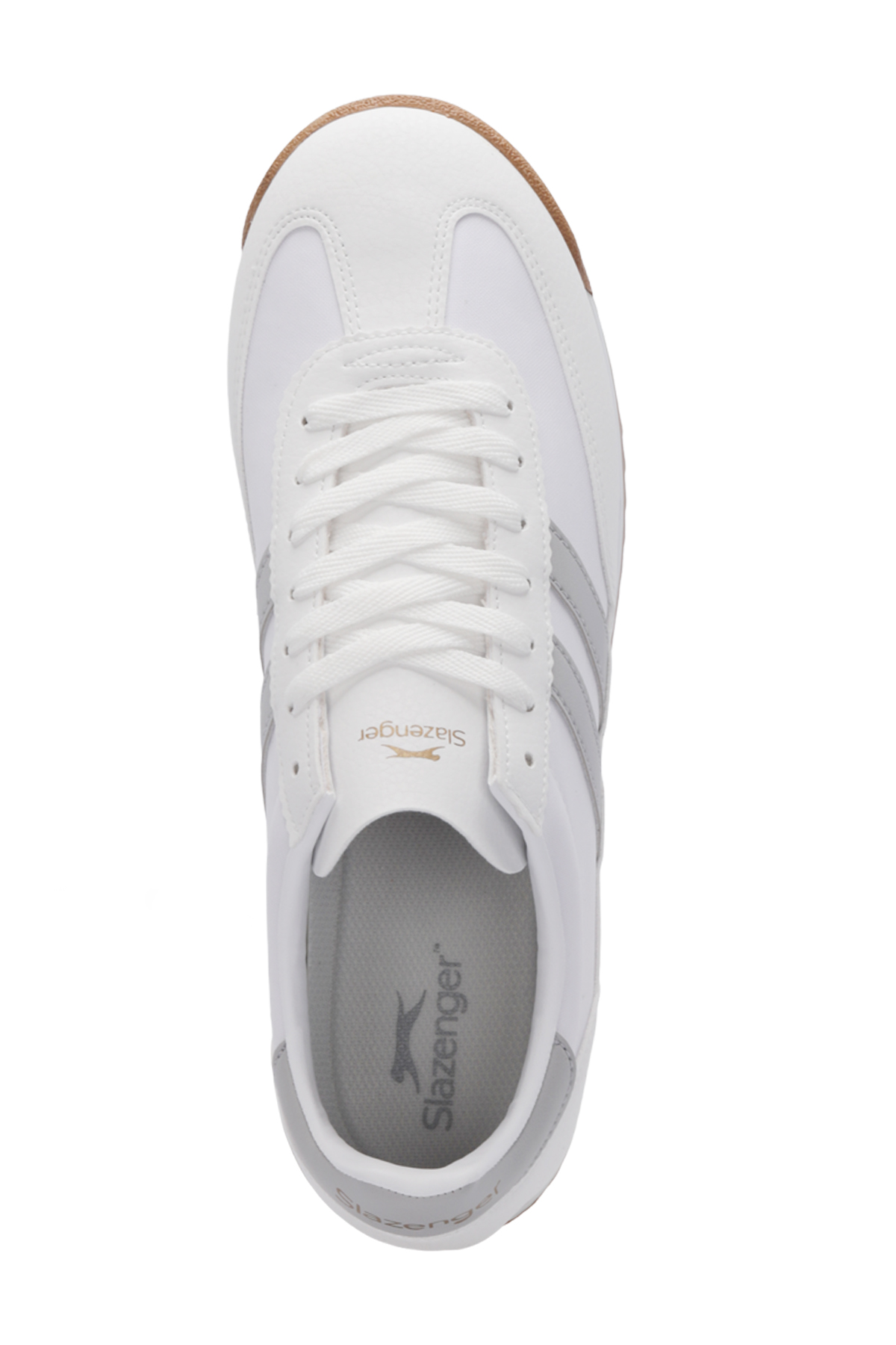 OLEKS Kadın Günlük Ayakkabı Beyaz / Gri - Görsel 6