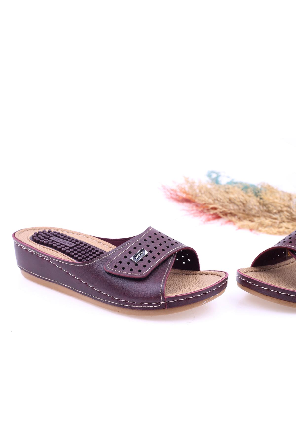 11260 Topuk Dikenli Anatomik Taban Günlük Kadın Terlik - Görsel 2