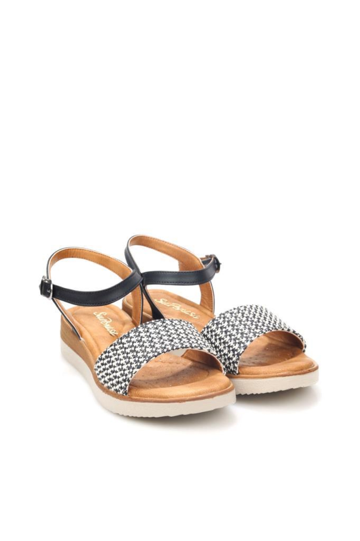 Sprs 03184 Ortopedik Kadın Günlük Sandalet - Görsel 3