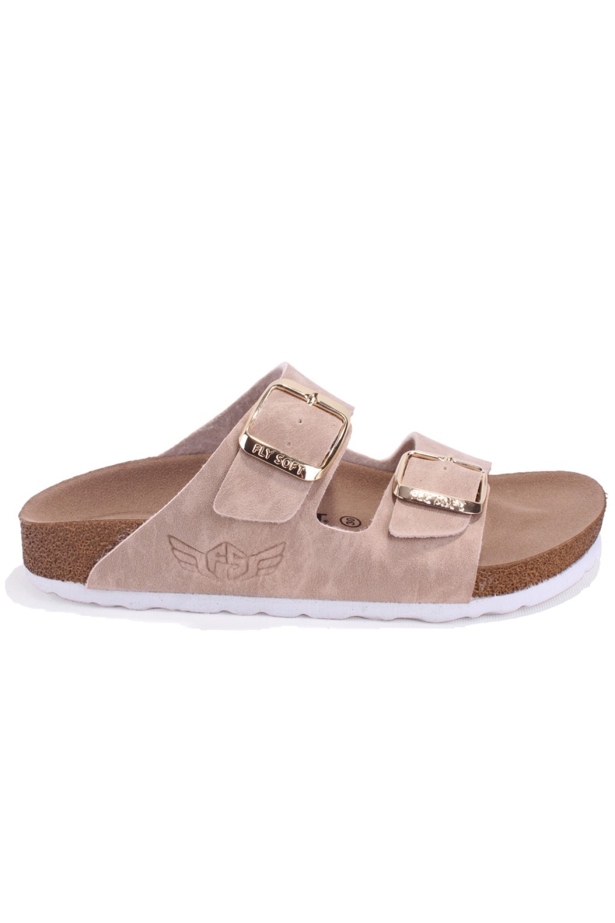 S901002 Bej Günlük Ortopedik Kız Çocuk Spor Terlik - Görsel 3