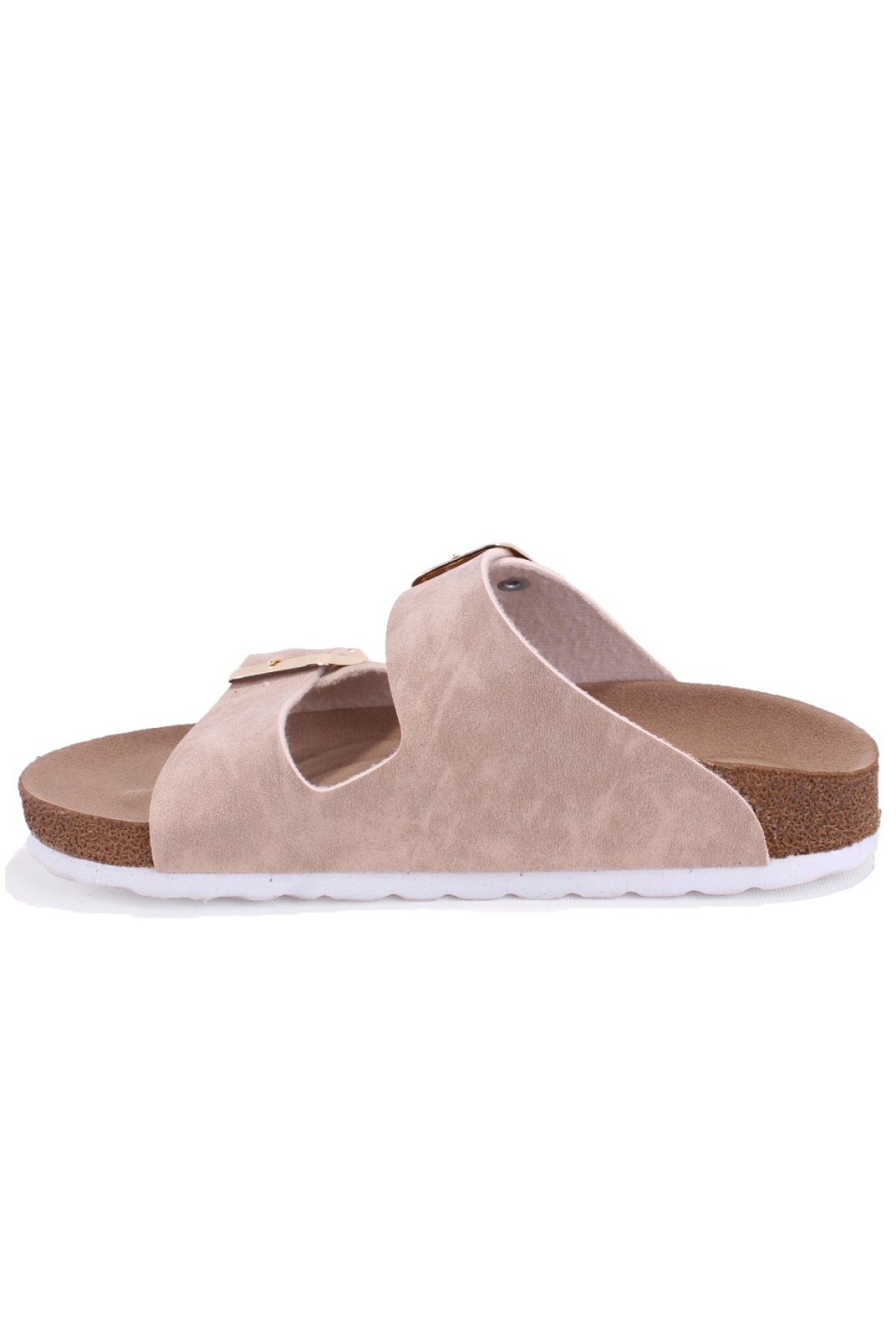 S901002 Bej Günlük Ortopedik Kız Çocuk Spor Terlik - Görsel 4