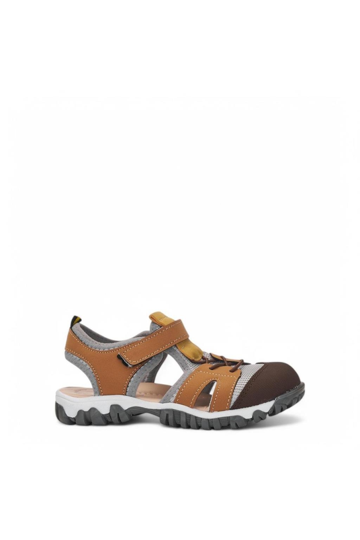 Arzen 03324 Ortopedik Erkek Çocuk Önü Kapalı Sandalet Ayakkabı - Görsel 2