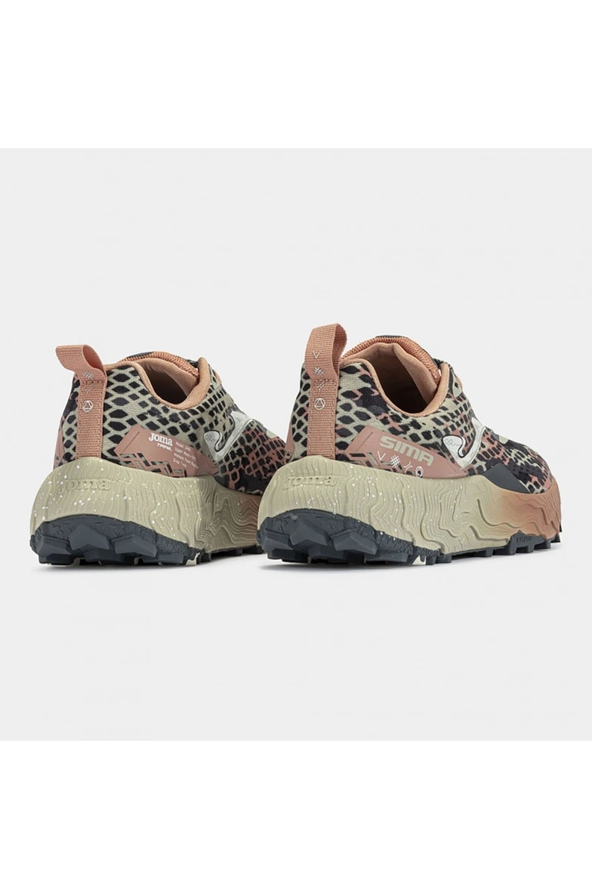 Kadın Koşu - Yürüyüş Ayakkabısı Sima Lady 2422 Grey Brown Tksmlw2422 - Görsel 4