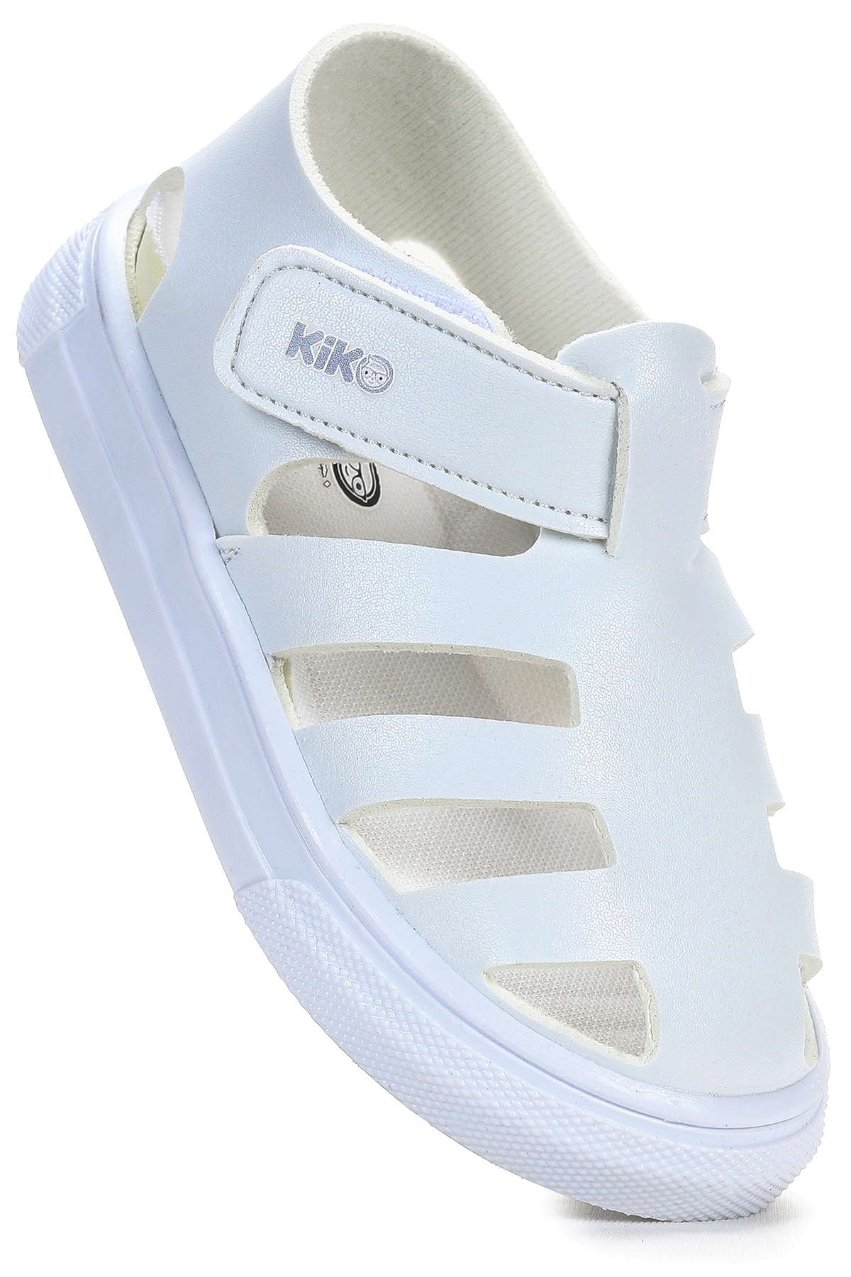 Limba Cırtlı Kız Bebek Sandalet Beyaz - Görsel 4