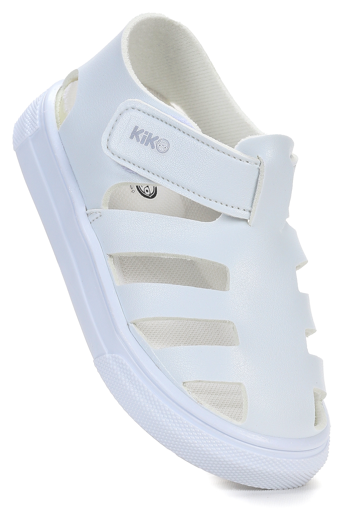 Limba Cırtlı Erkek Bebek Sandalet Beyaz - Görsel 4