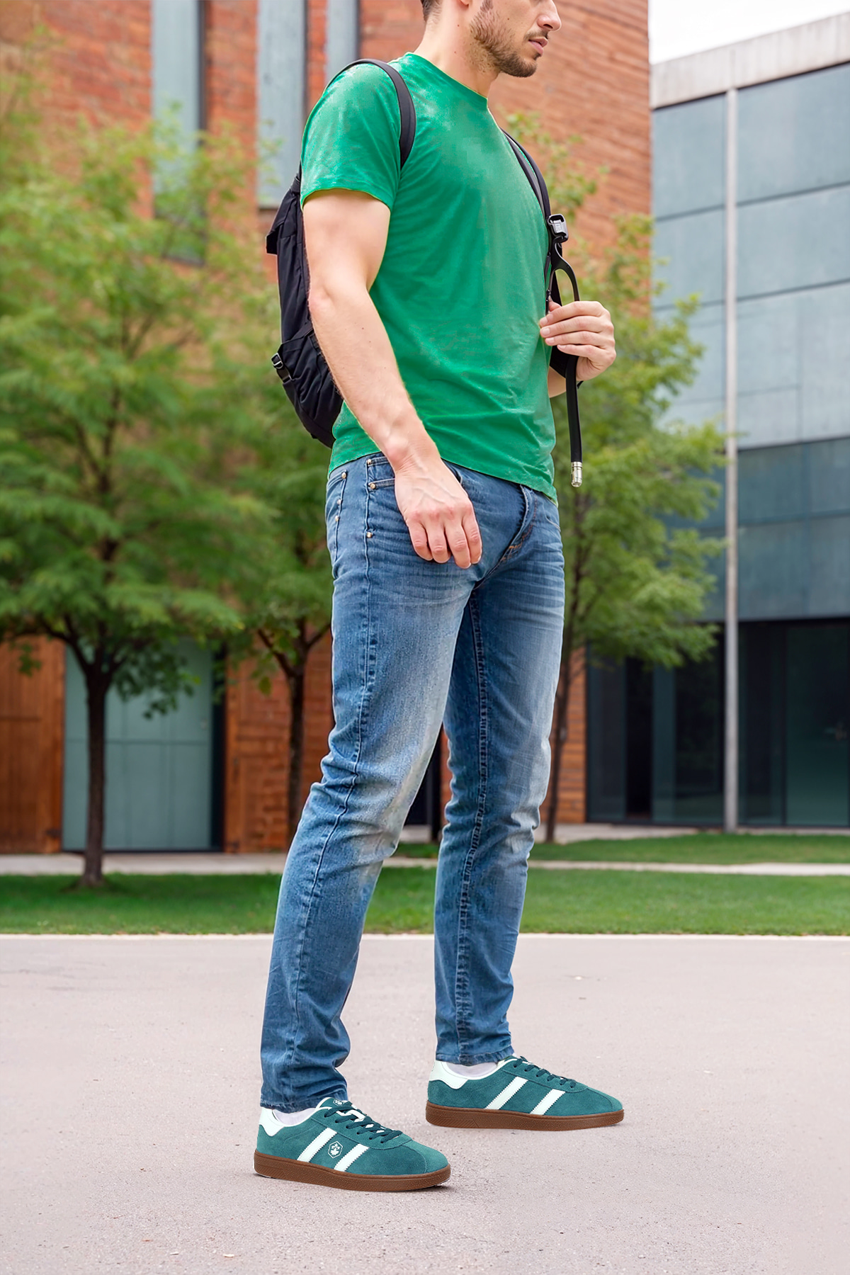 FROSTY 5PR Yeşil Erkek Sneaker - Görsel 3