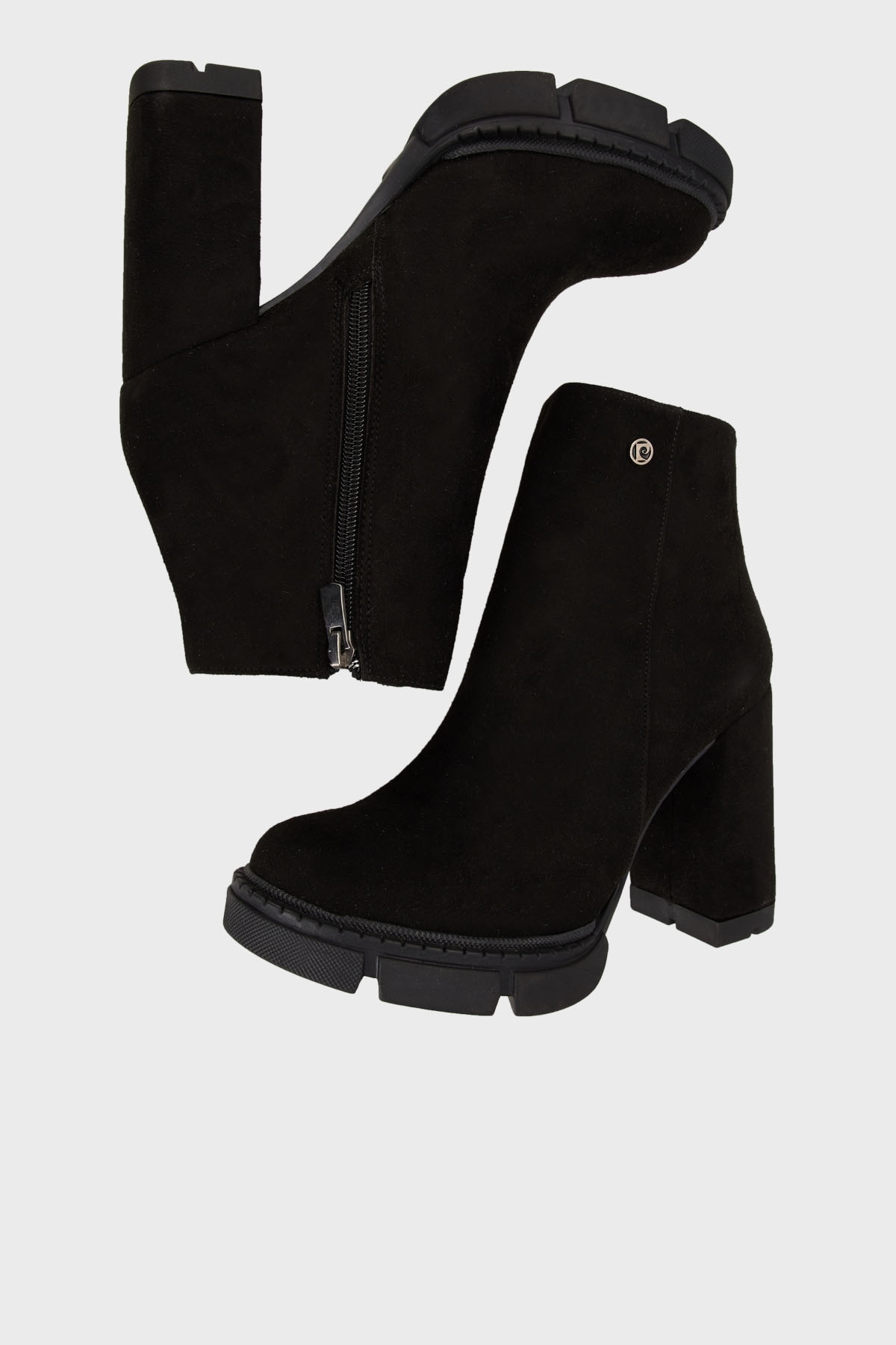 Bayan Bot PC54139 SİYAH SÜET - Görsel 6