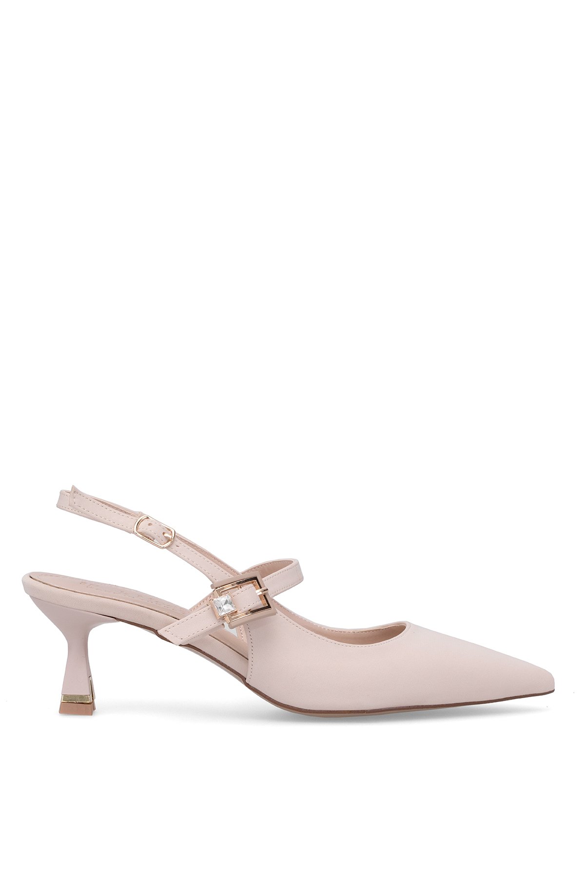 Elit PM559 K0500N Kadın Klasik Topuklu Ayakkabı Ten - Görsel 2