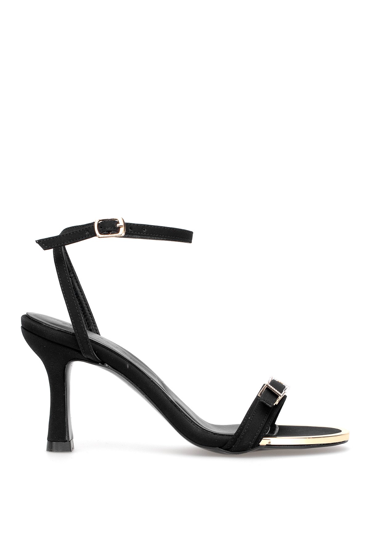 Elit PM53 K809N Kadın Klasik Topuklu Ayakkabı Siyah - Görsel 2