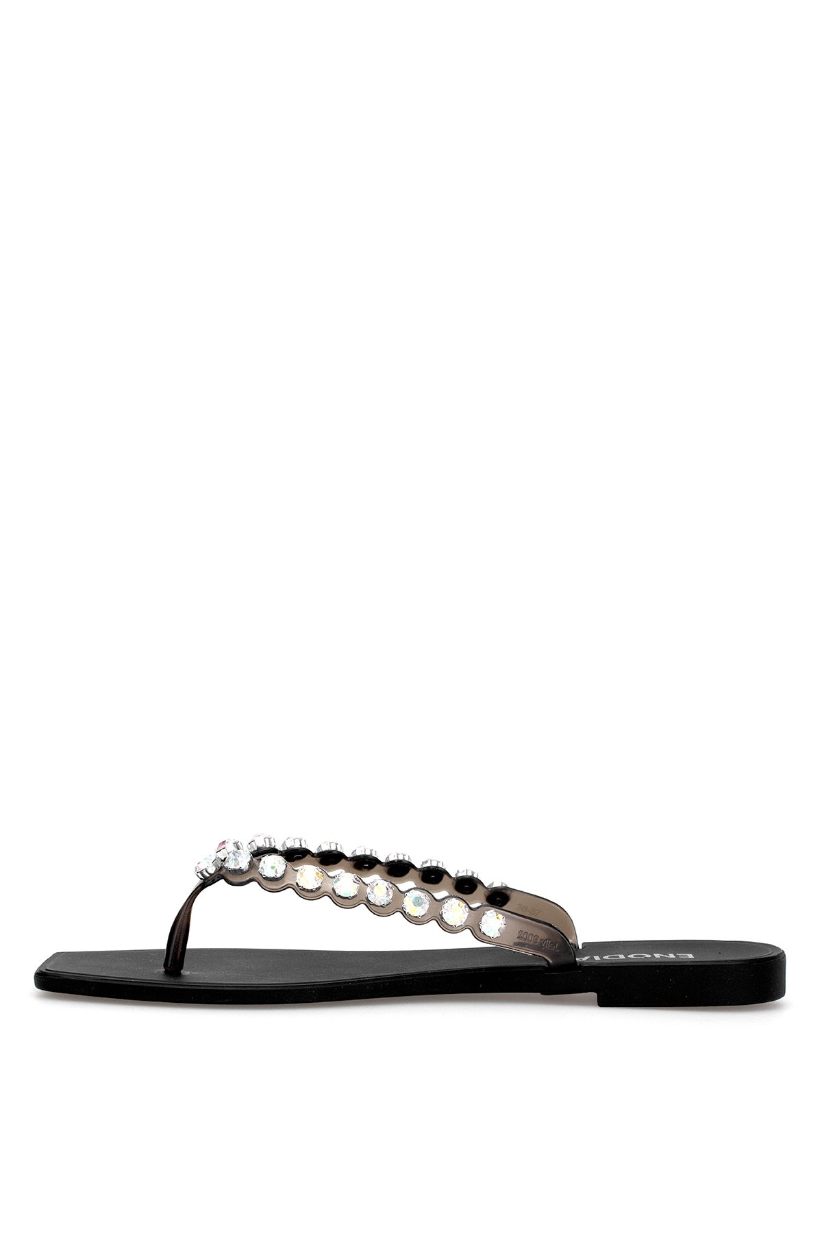 Elit KDRJ002-1 Kadın Parmak Arası Terlik Siyah - Görsel 4