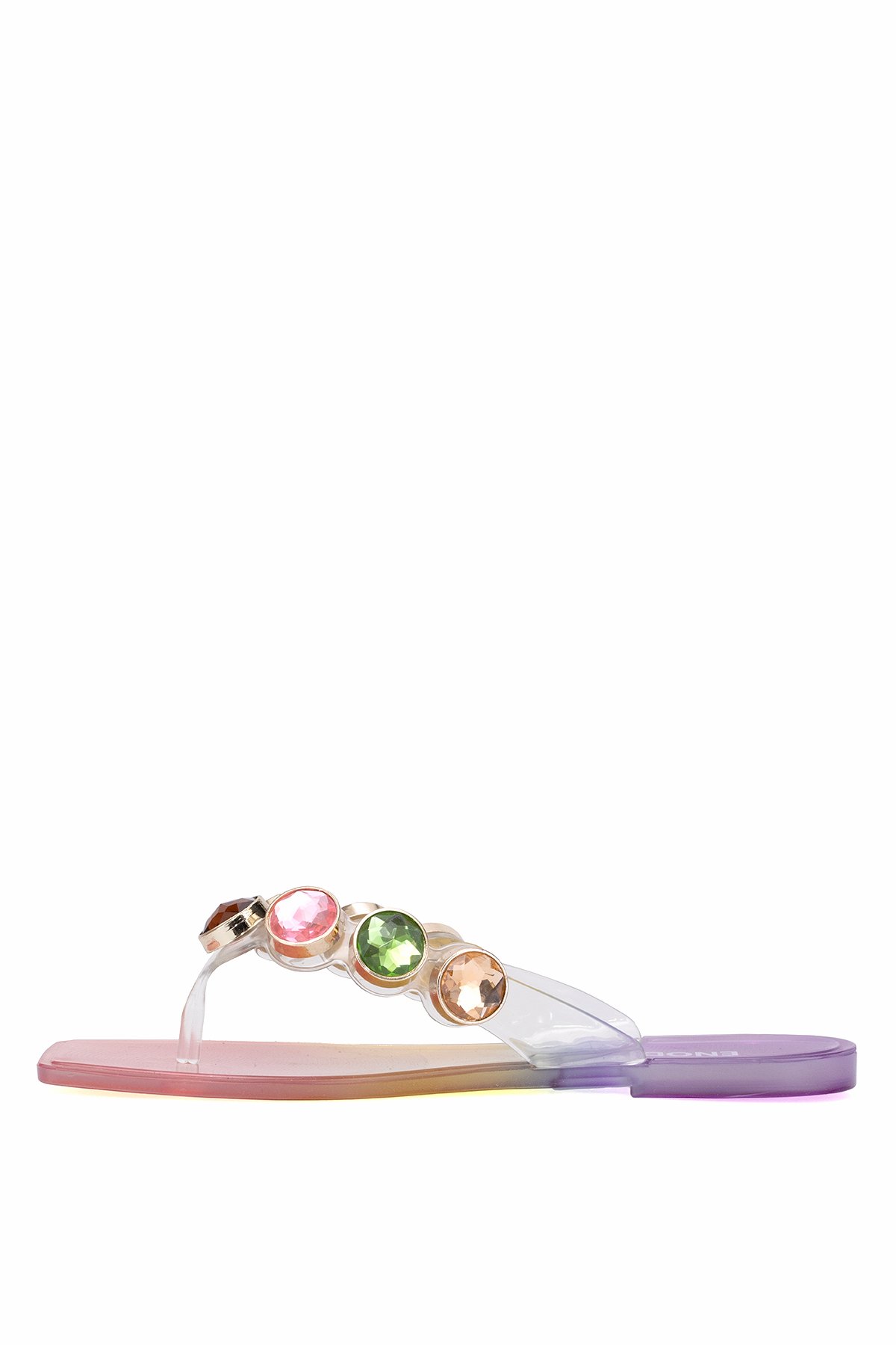 Elit KDRJ001-1 Kadın Parmak Arası Terlik Gökkuşağı - Görsel 4