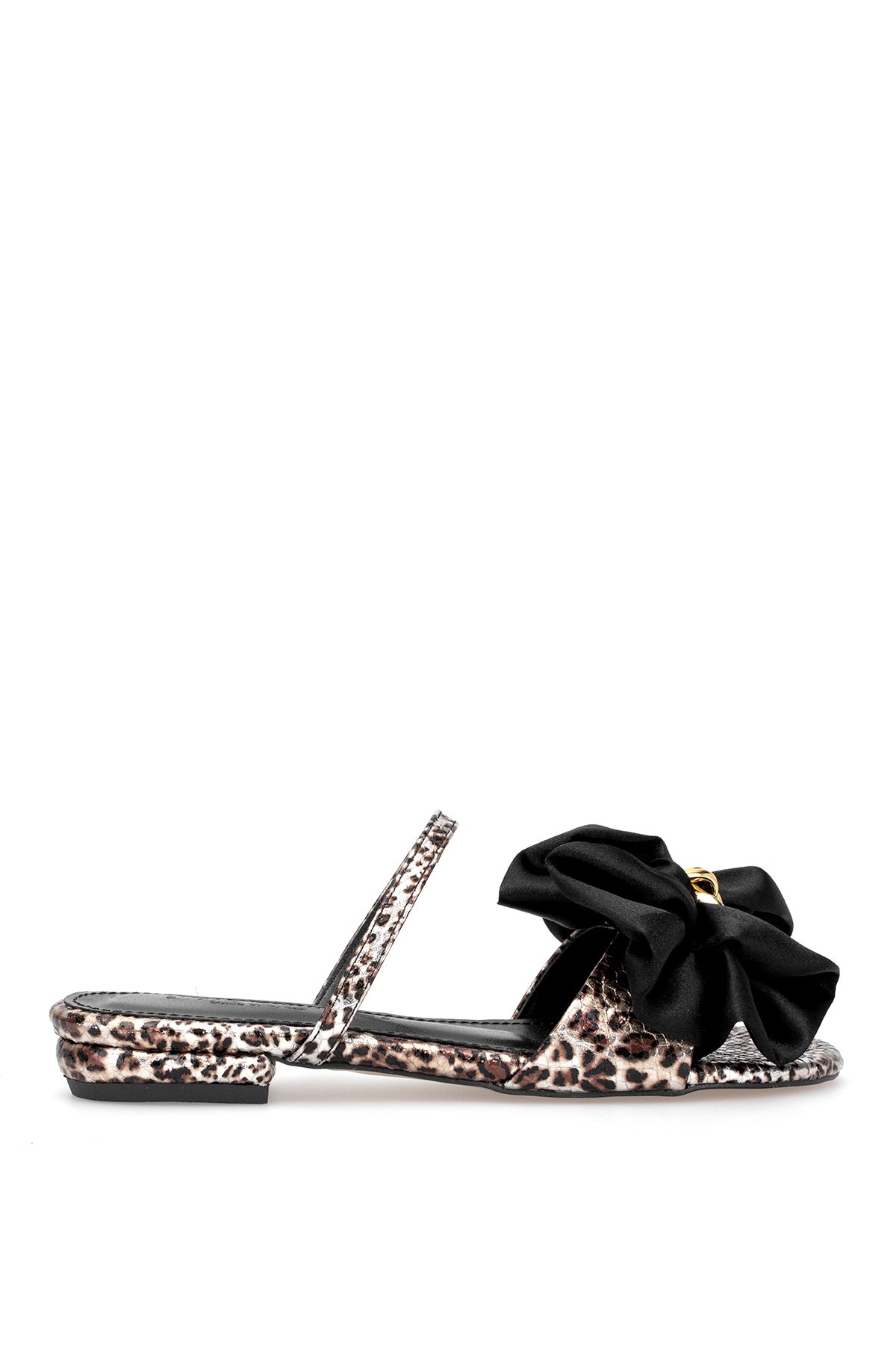 Elit PM230 K202-1 Kadın Düz Terlik Leopar - Görsel 2