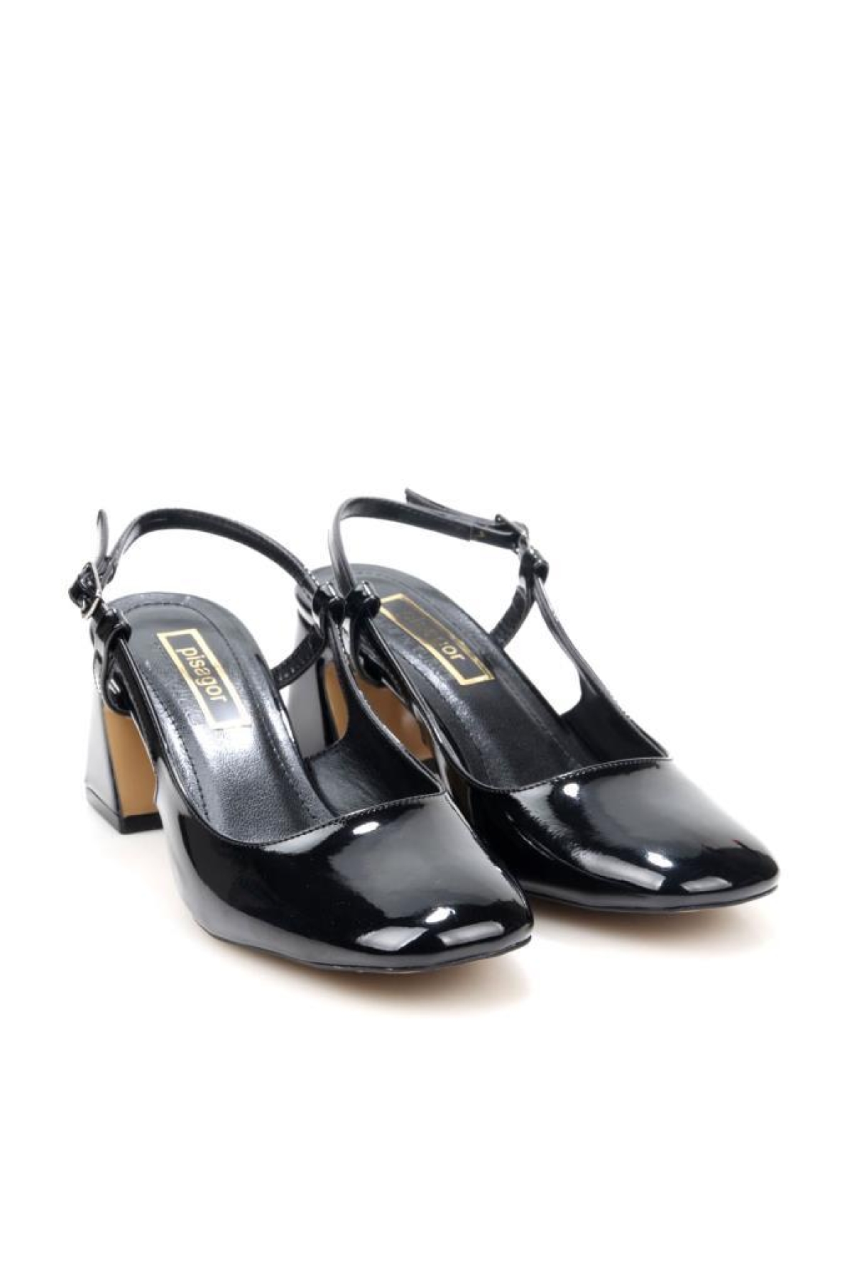 Pisagor Ps-33330 Kadın Klasik 6 Cm Topuklu Ayakkabı - Görsel 3