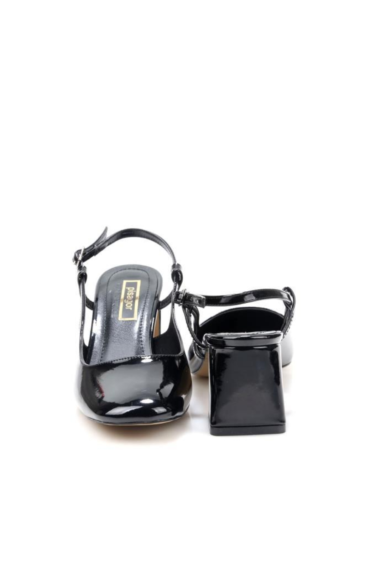 Pisagor Ps-33330 Kadın Klasik 6 Cm Topuklu Ayakkabı - Görsel 5