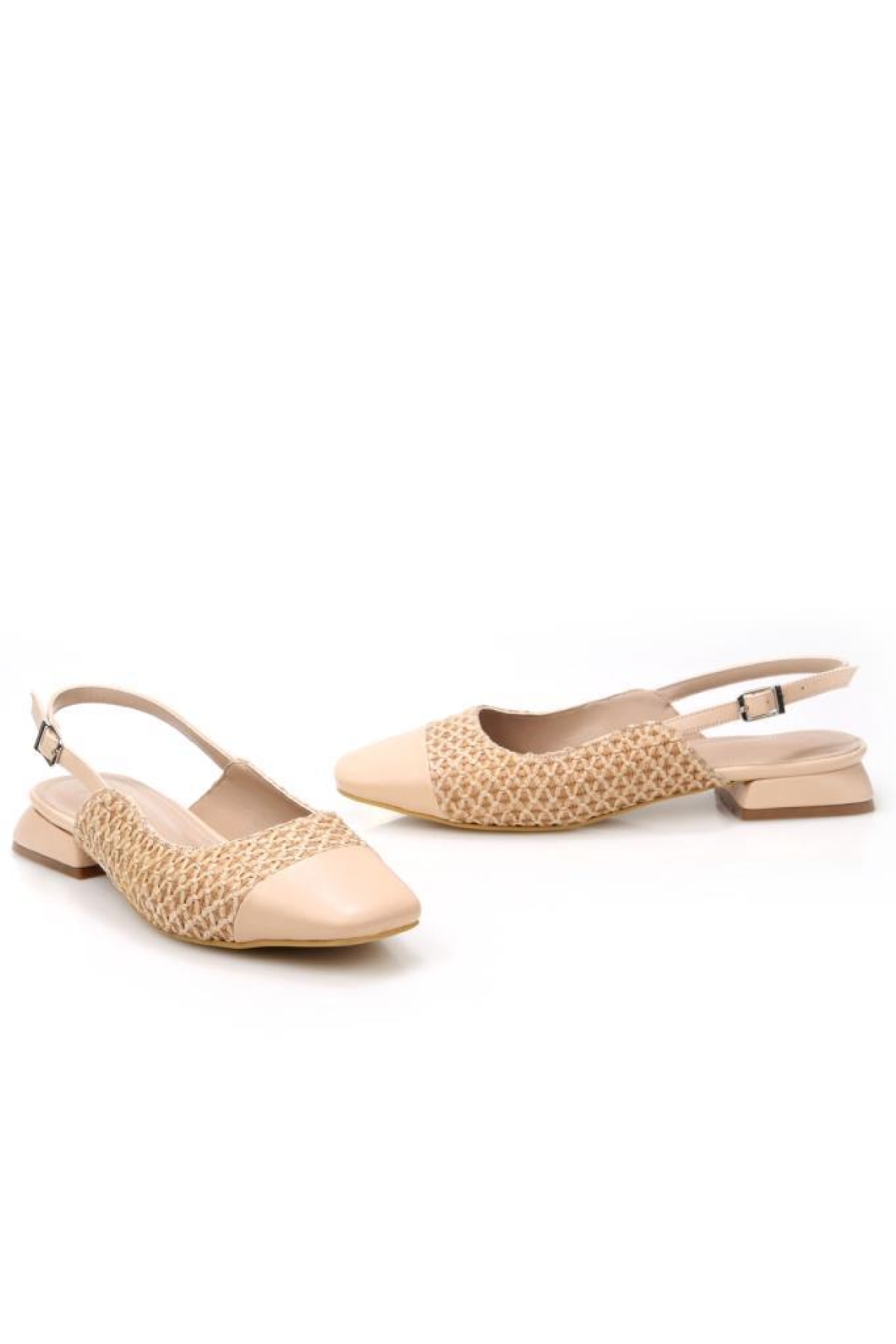 Pisagor Ps-33320 Kadın Klasik 2 Cm Topuklu Ayakkabı - Görsel 4