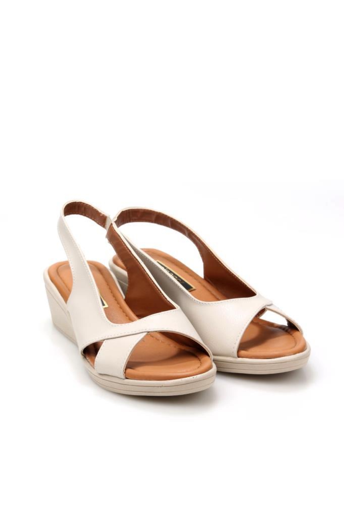 Pisagor Ps-33260 Kadın Günlük Dolgu Taban Sandalet - Görsel 3