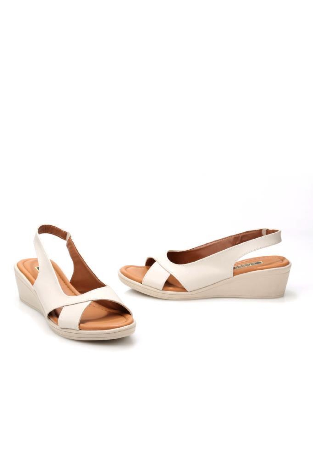 Pisagor Ps-33260 Kadın Günlük Dolgu Taban Sandalet - Görsel 4