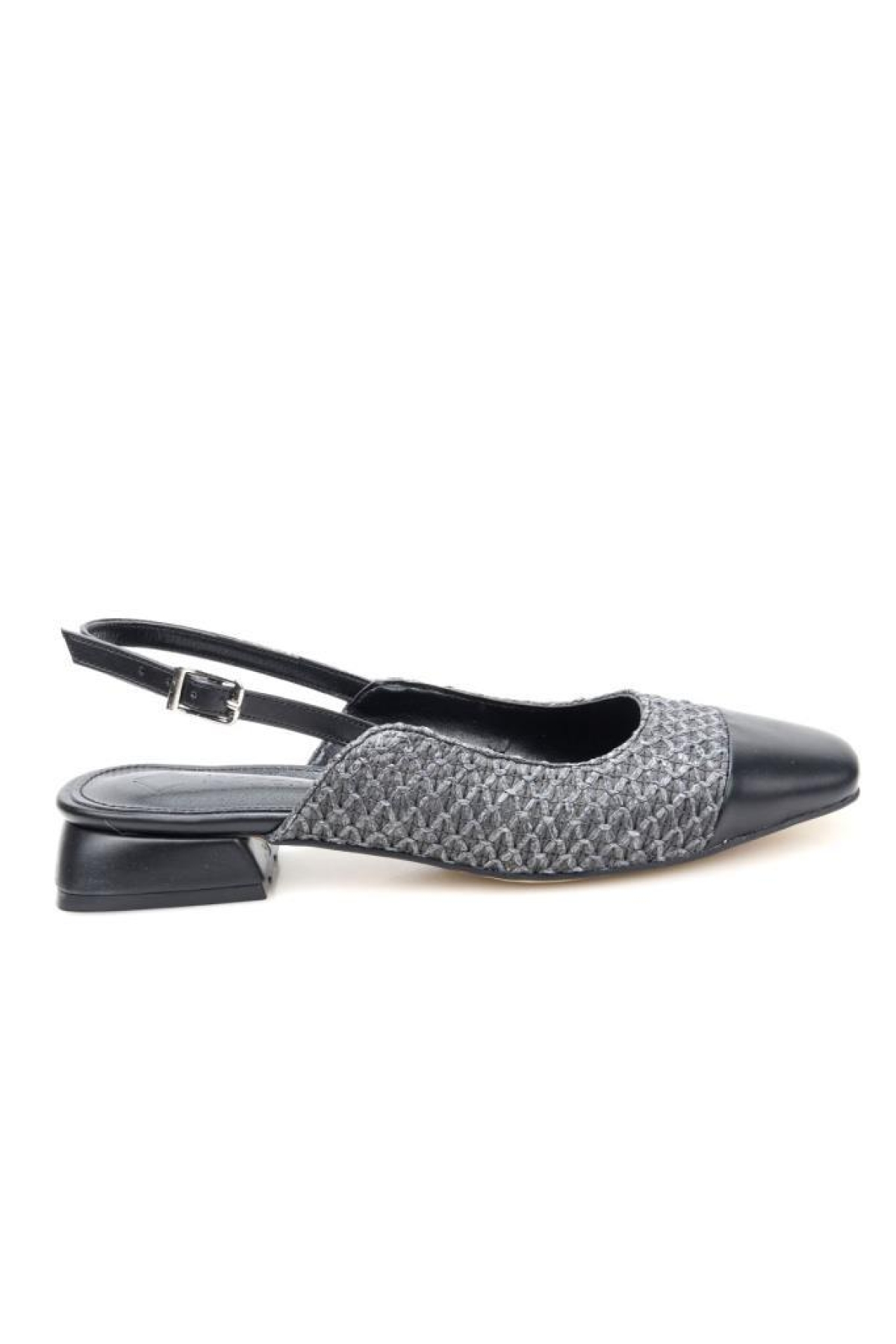 Pisagor Ps-33320 Kadın Klasik 2 Cm Topuklu Ayakkabı - Görsel 2