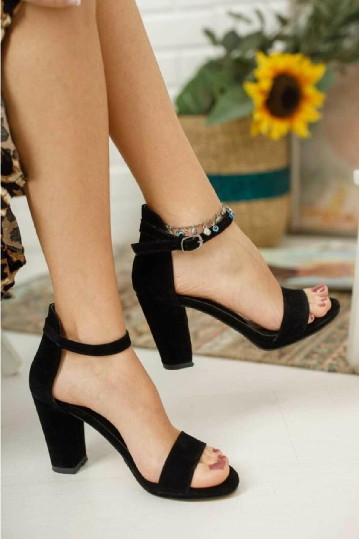 7763 Kadın Ayakkabı Tek Bant - Görsel 3