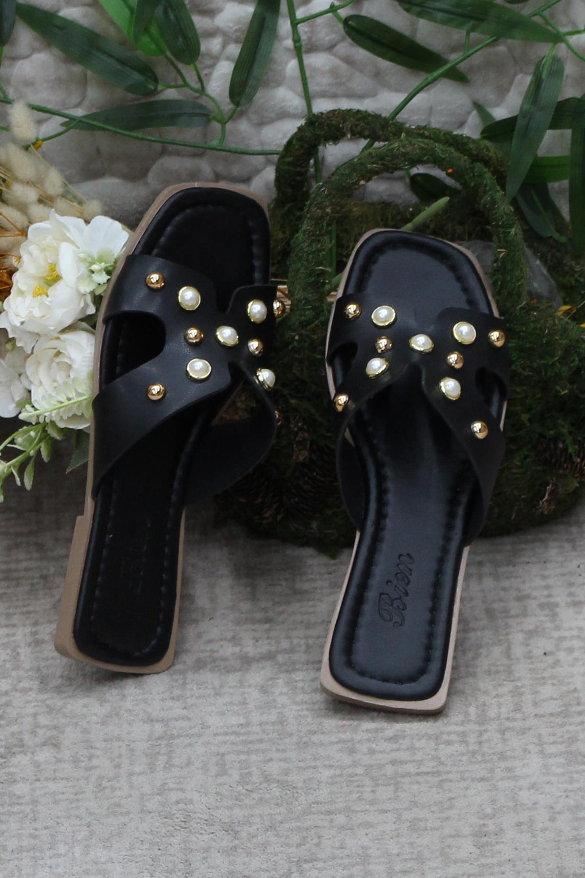 3567 Zarif Şık Günlük Terlik Ev Terliği Kadın Terlik - Görsel 6