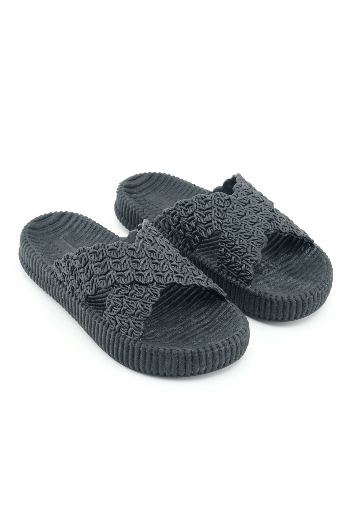 Kadın Yazlık Ev Banyo Islak Zemine Uygun Terlik - Görsel 4