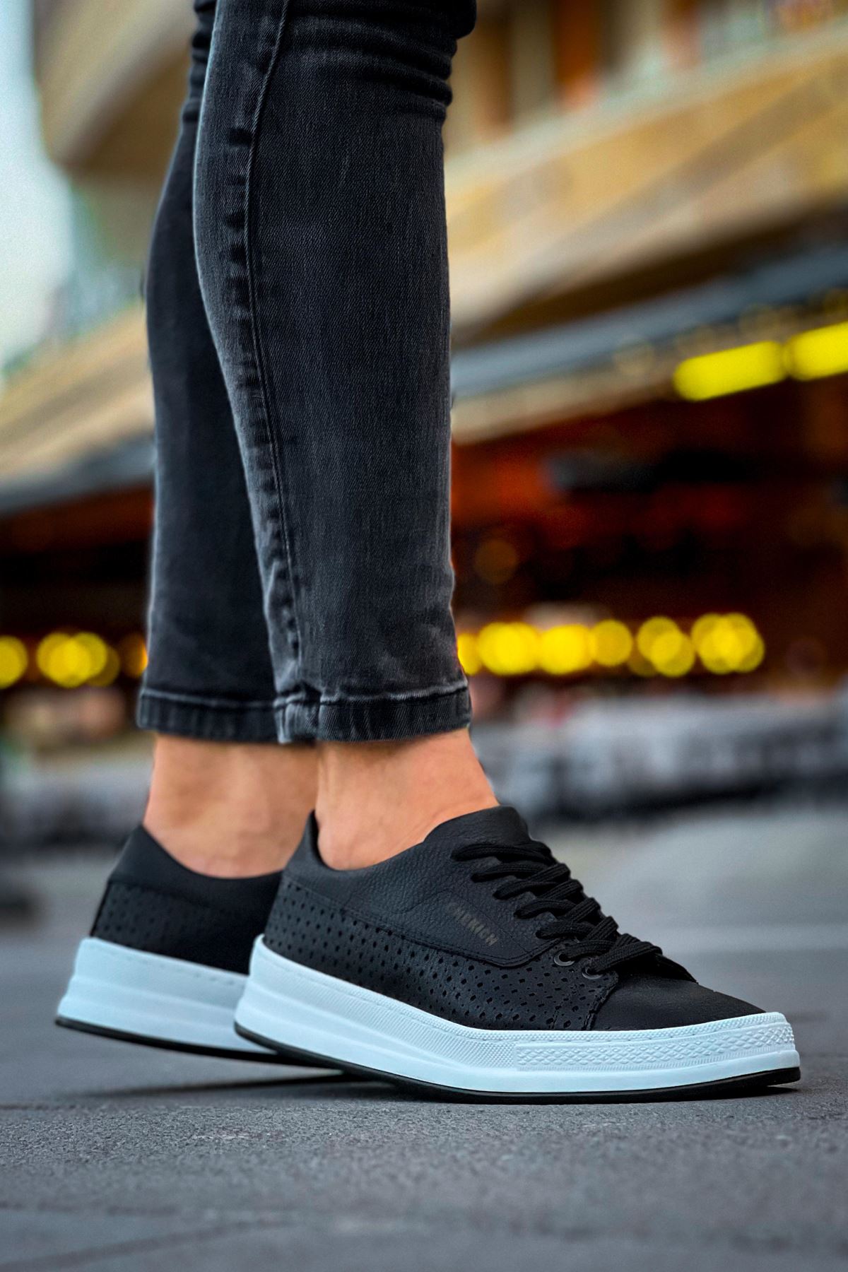 Bağcıklı Erkek Günlük Ayakkabı Siyah - Görsel 6