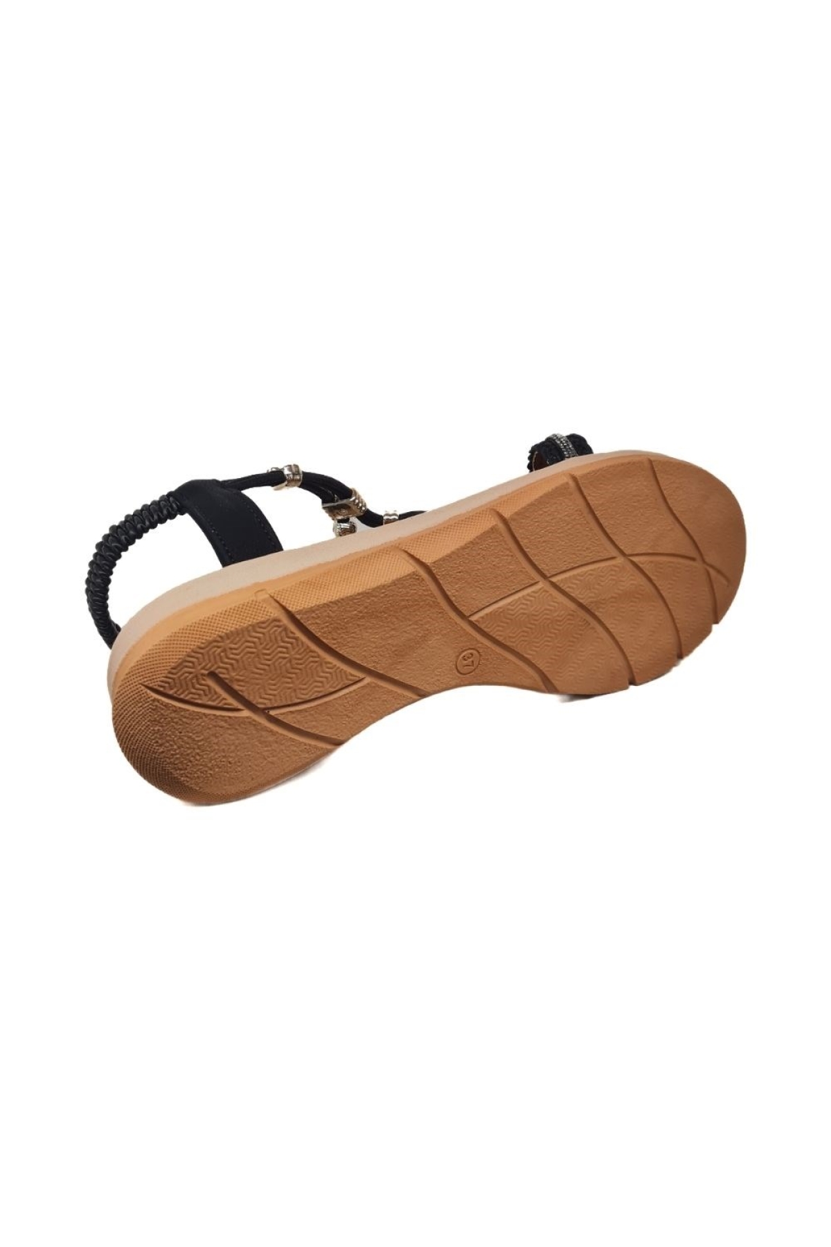 Kadın Taşlı Rahat Günlük Sandalet 815260-Z - Görsel 5