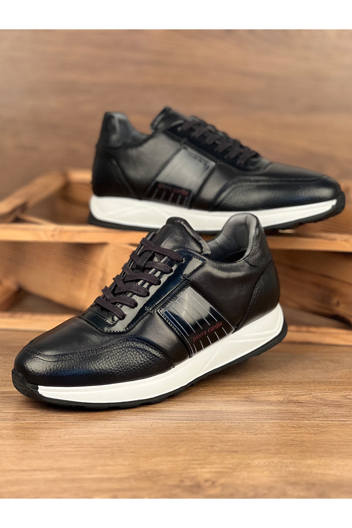 336078 Erkek Deri Ayakkabı Siyah - Görsel 3