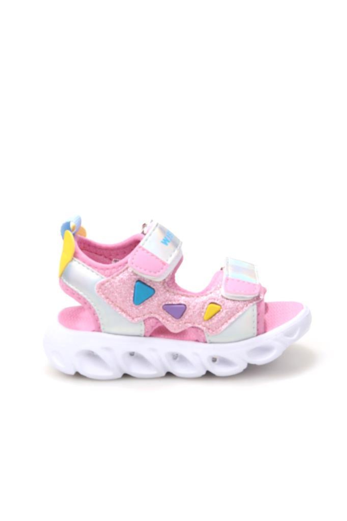 Vetta 03155 Ortopedik Kız Çocuk Bebe Yazlık Işıklı Sandalet - Görsel 2