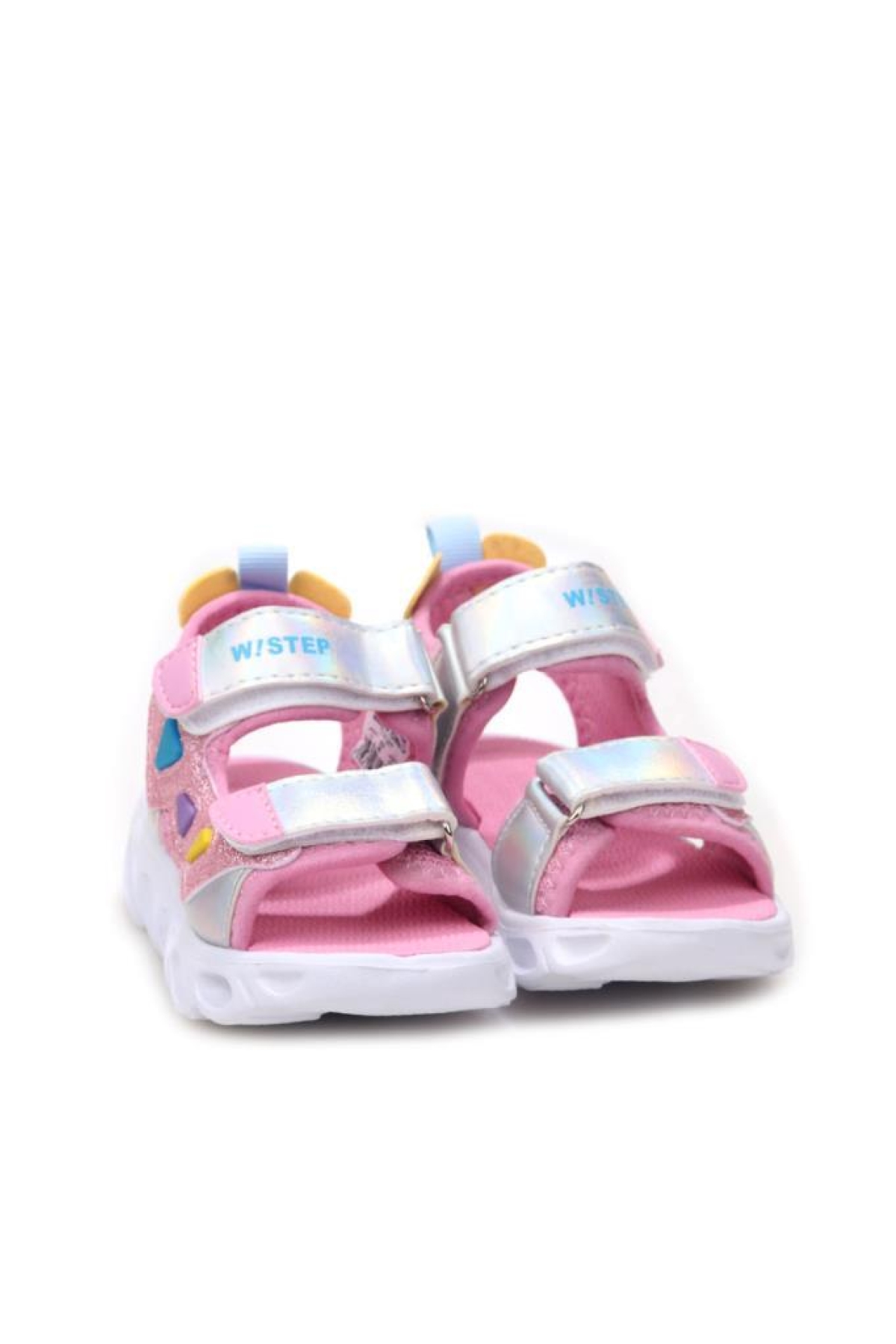 Vetta 03155 Ortopedik Kız Çocuk Bebe Yazlık Işıklı Sandalet - Görsel 3