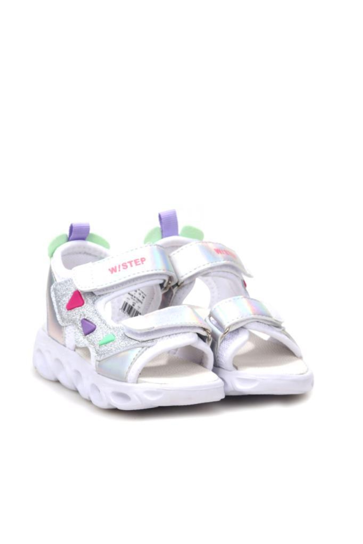 Vetta 03155 Ortopedik Kız Çocuk Bebe Yazlık Işıklı Sandalet - Görsel 3