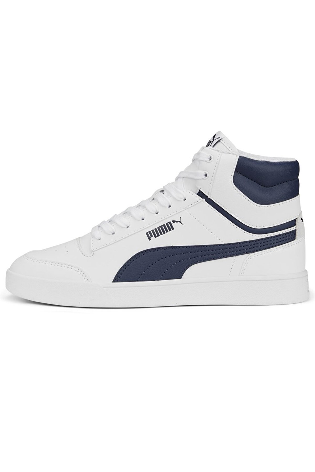 Puma Puma Beyaz Shuffle Mid Unisex Spor Ayakkabı Sneaker | Flo Beyaz - 2. görsel
