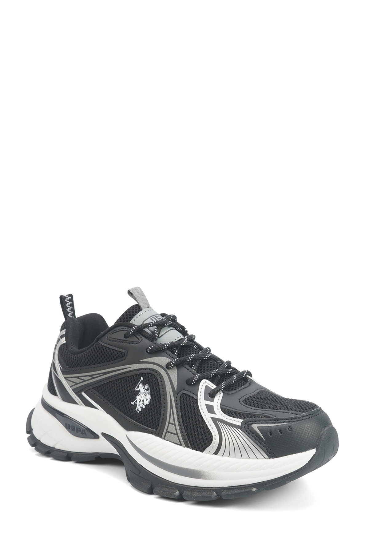 U.S. Polo Assn. REXHA 5PR Siyah Kadın Sneaker - Görsel 3