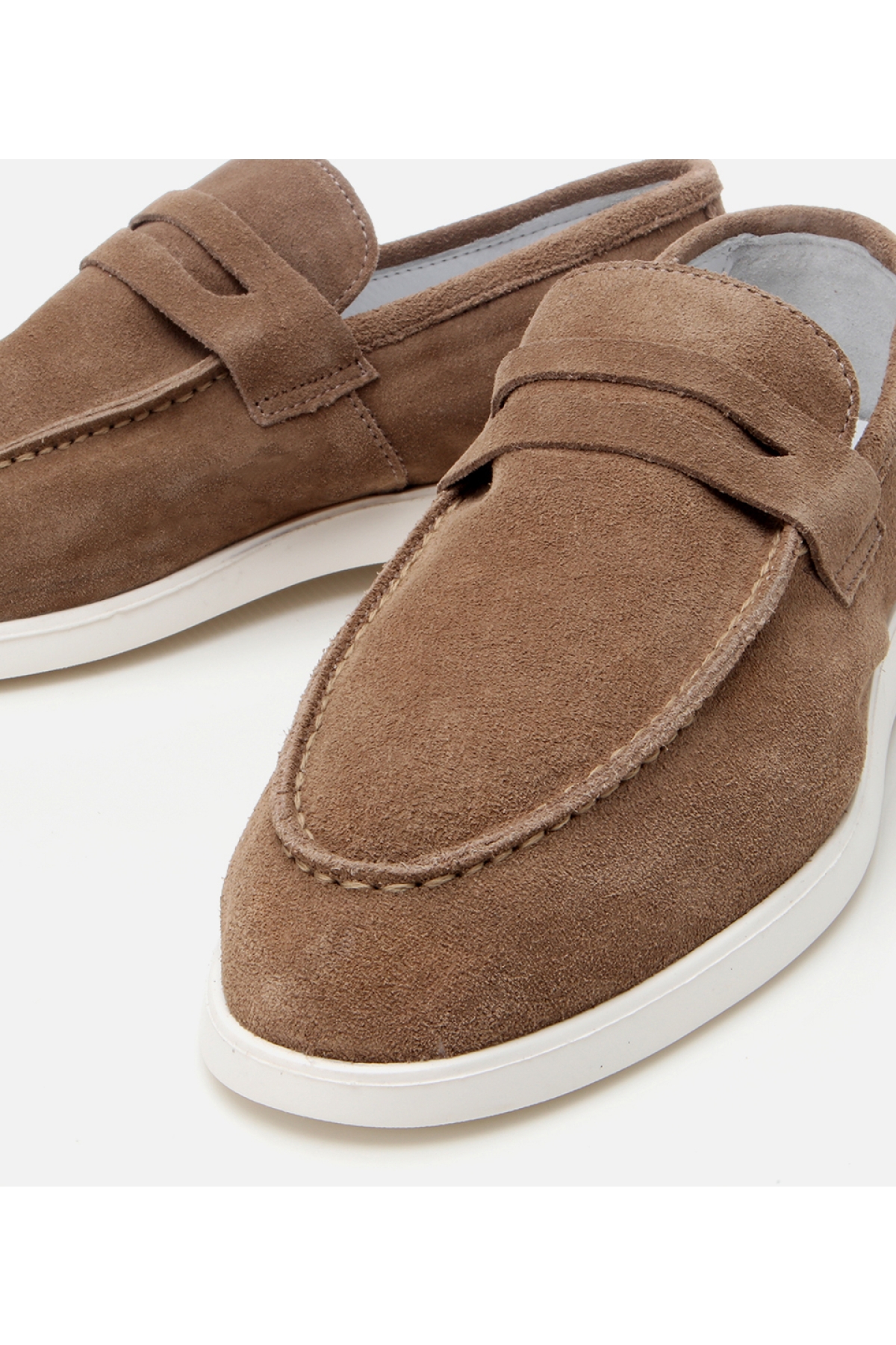 Hotiç Vizon Hotiç Süet Deri Erkek Yumuşak Dokulu Loafer