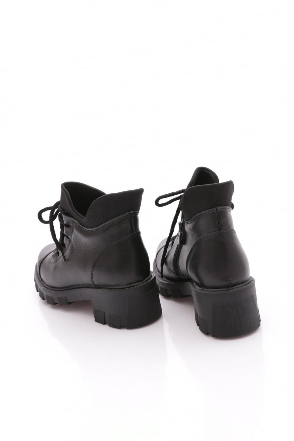 Dgn Dgn Siyah Madrit-02K Kadin 22K Bağcikli Bilek Bot | Flo Siyah - 4. görsel