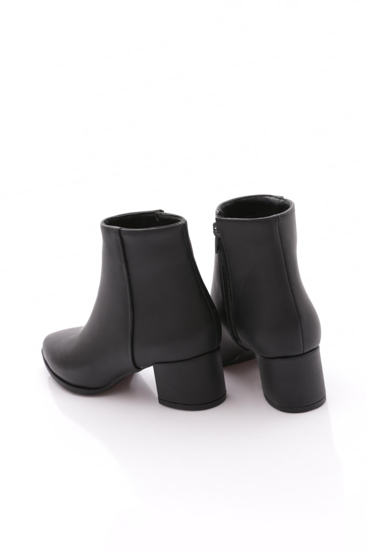 Dgn Dgn Siyah Si-07K Kadin 22K Sivri Burun Topuklu Bilek Bot | Flo Siyah - 4. görsel