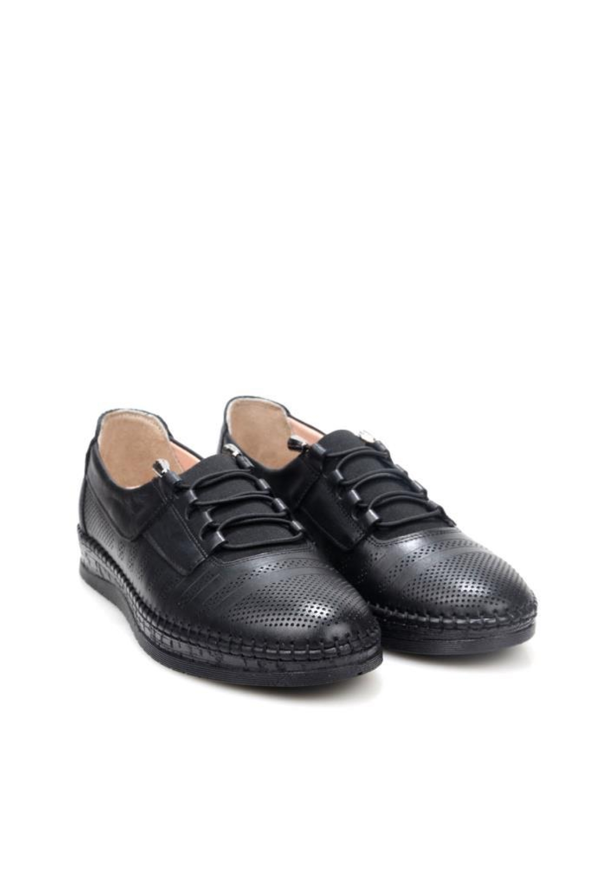 Trendi 203 Ortopedik Kadın Deri Günlük Ayakkabı - Görsel 3