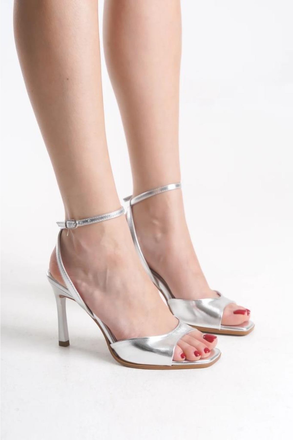 Ony 03329 Kadın Topuklu Sandalet - Görsel 3